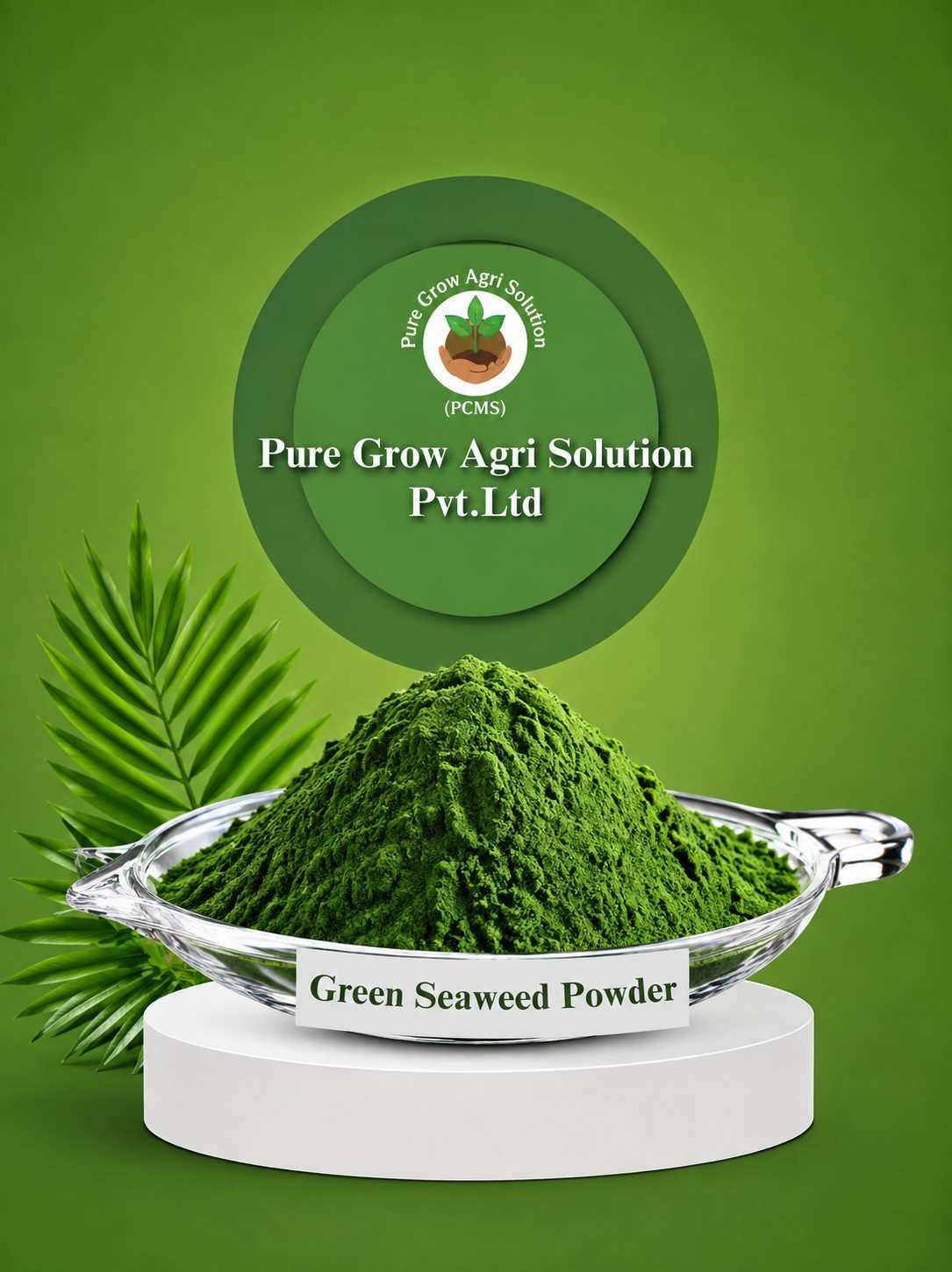 Green Seaweed Powder