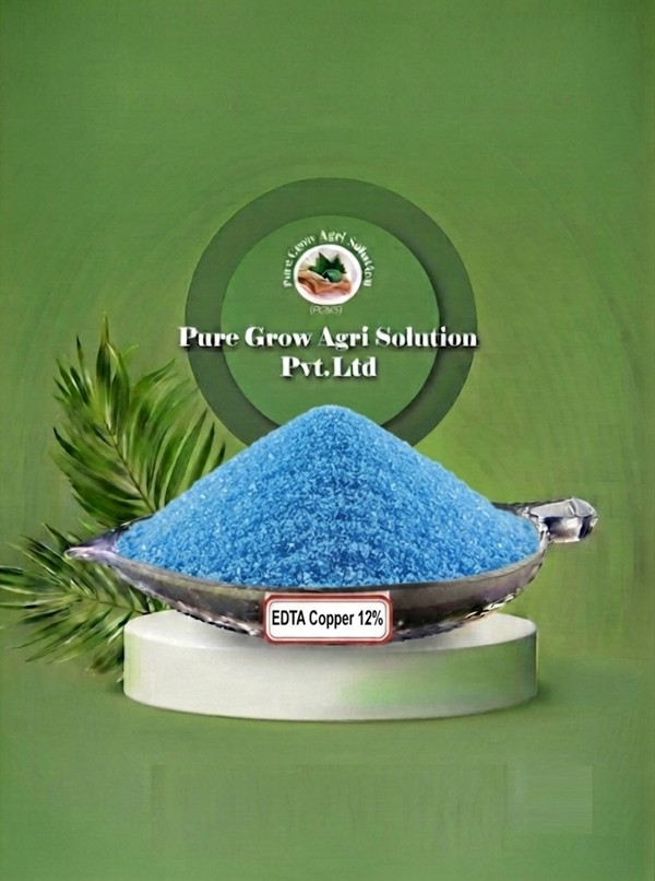 EDTA Copper 12% Water Soluble Fertilizer